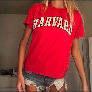 harvard graphic tee